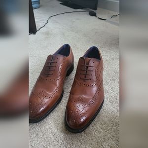 Men's Amaiss Formal Leather Brogue Oxfords
